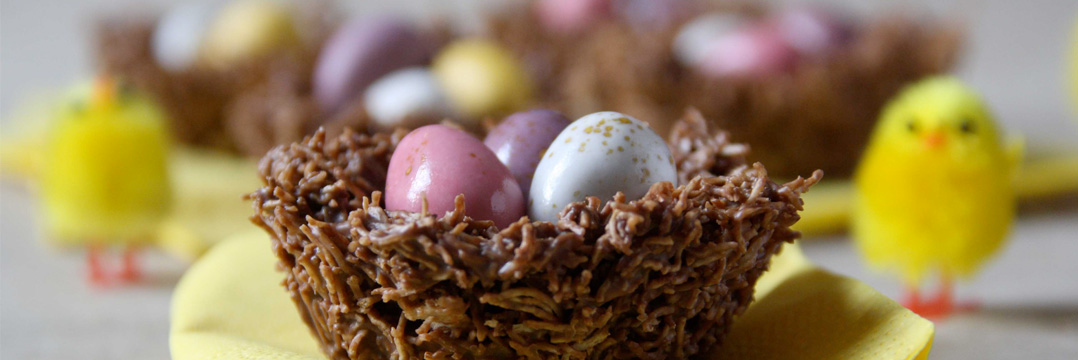 复活节巧克力蛋巢蛋糕